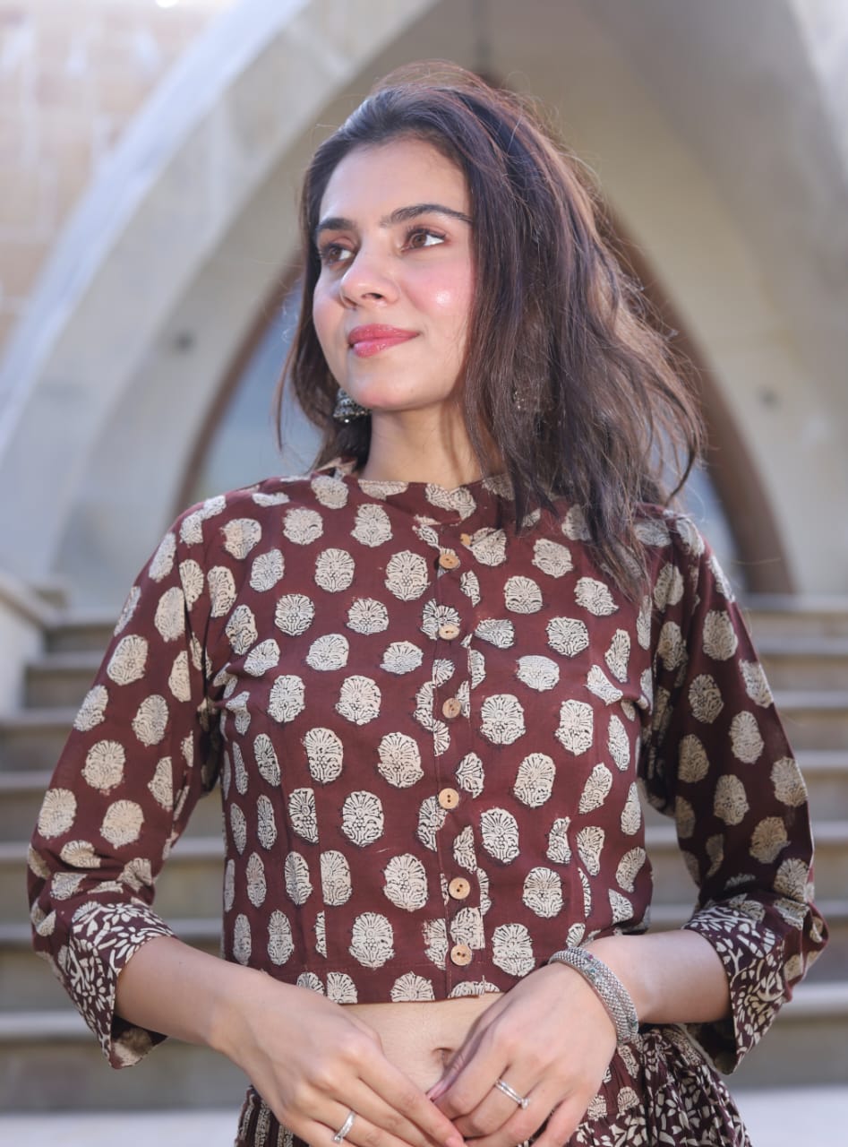 Cotton Blouse Printed