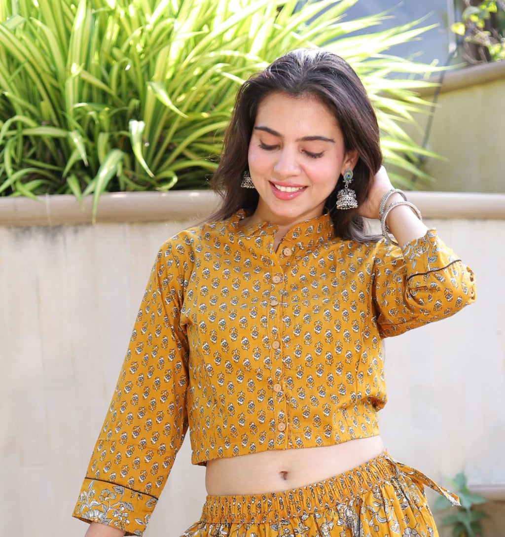 Cotton Blouse Printed