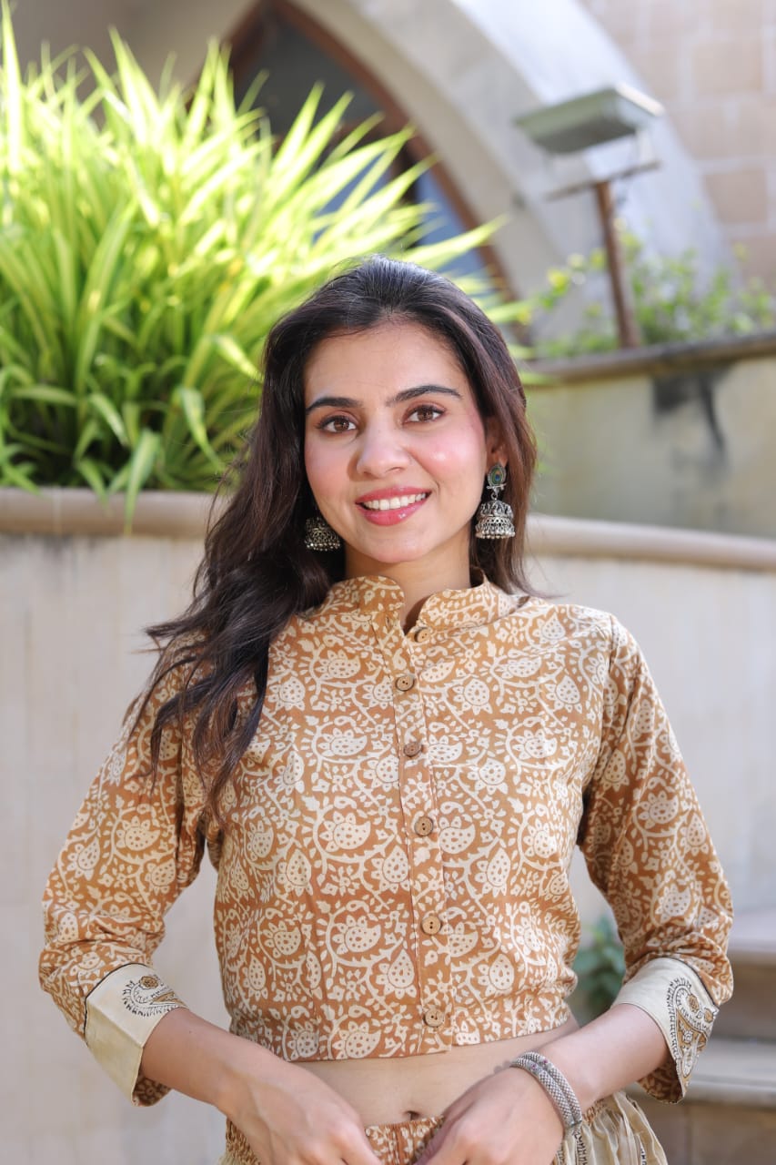 Cotton Blouse Printed