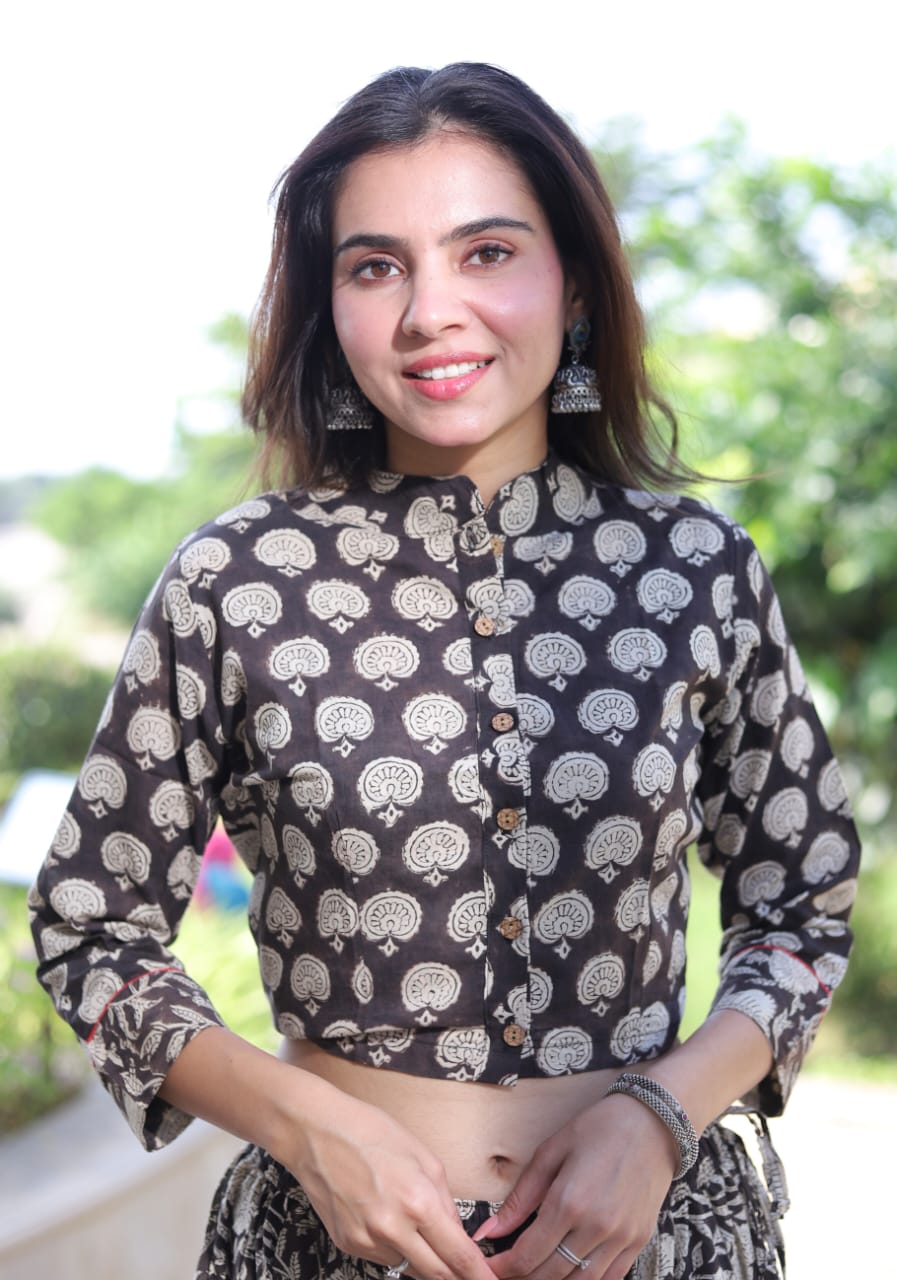 Cotton Blouse Printed