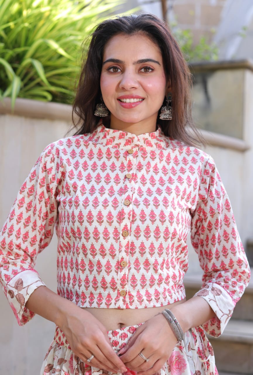 Cotton Blouse Printed