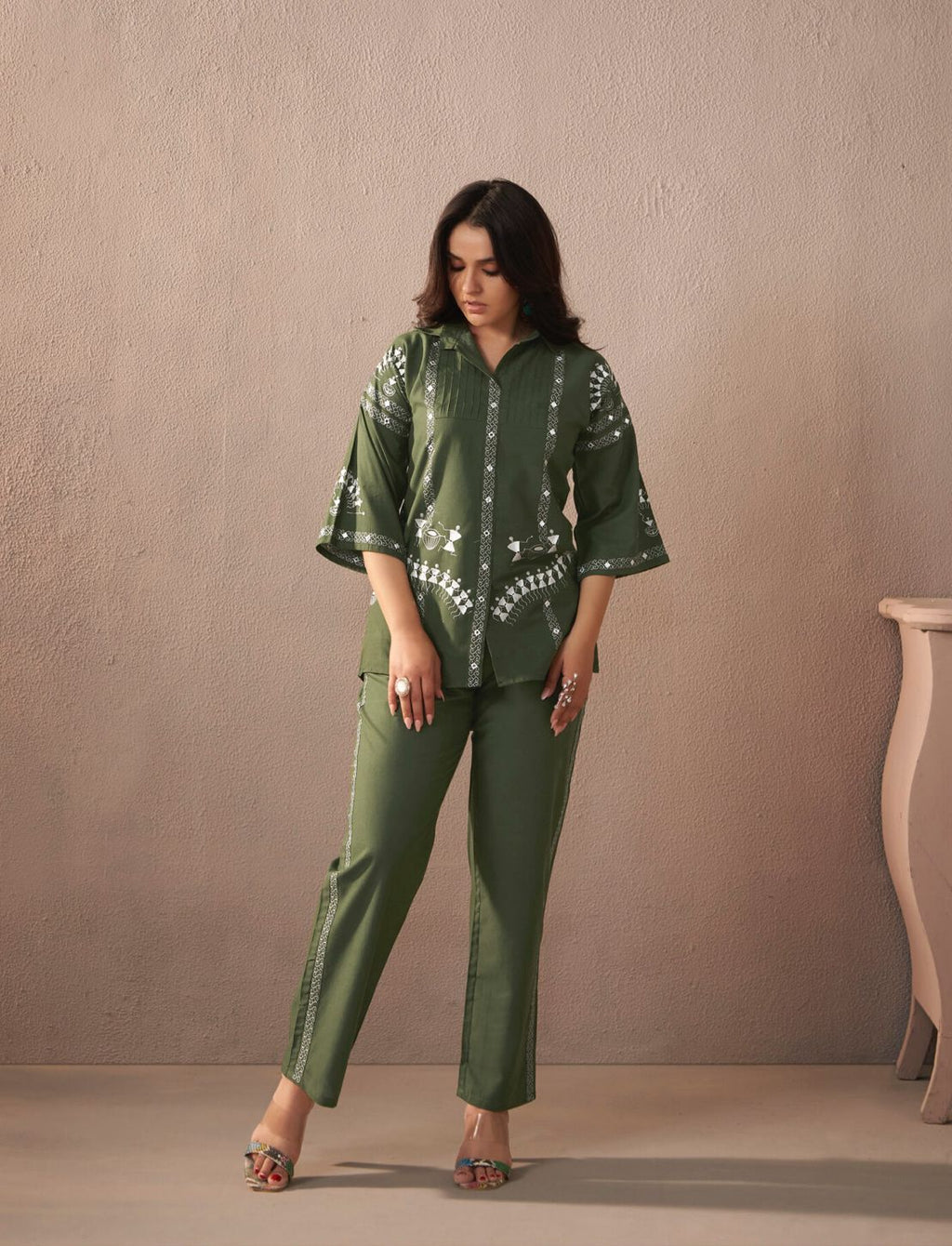 Cotton Top with Embroidery Work